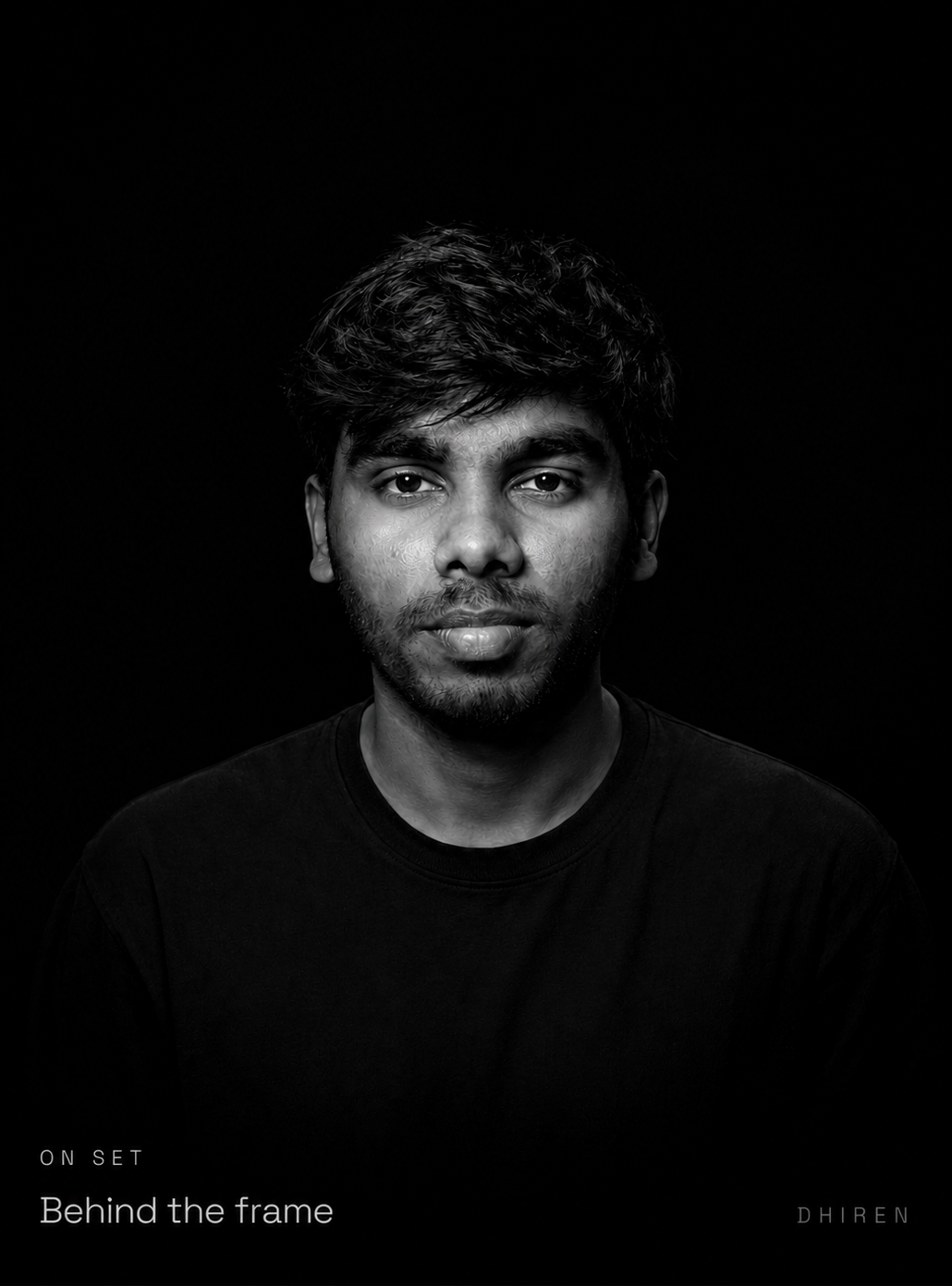 Portrait of the creative director
